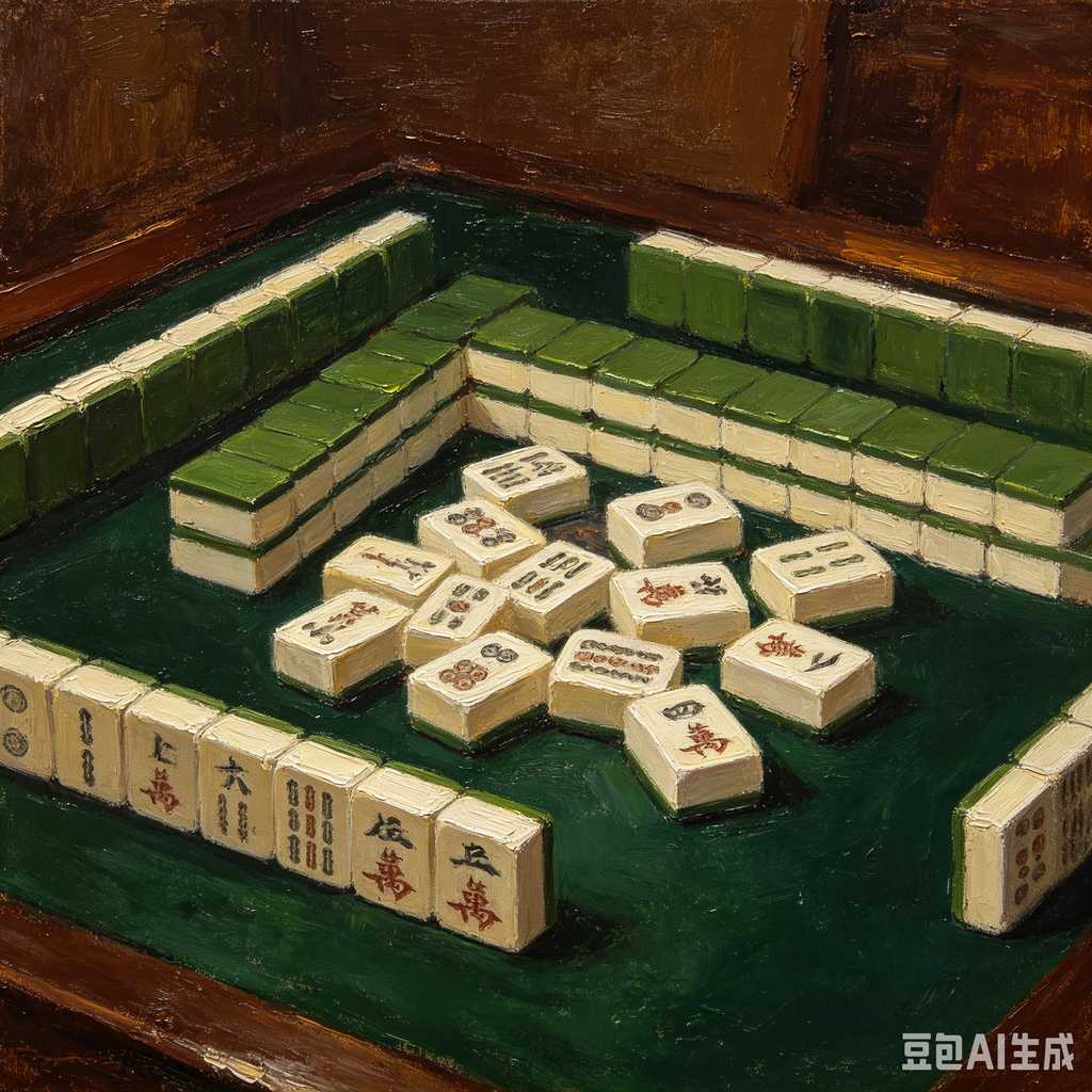 chinese style mahjong set